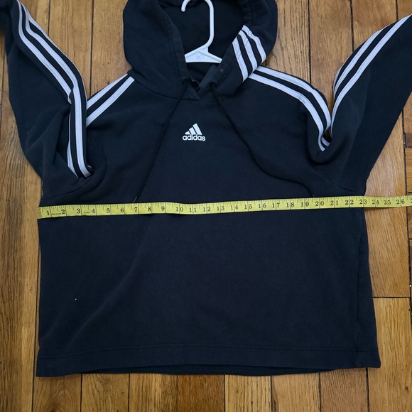 Adidas Black Pullover with White Accents - Picture 7 of 7